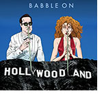 Spoof of the film Babylon retitled Babble On with characters Jack Conrad (Brad Pitt) and Nellie LaRoy (Margot Robbie) snorting the white letters Y and L from the Hollywoodland sign like they were cocaine. 