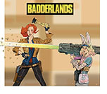 Spoof of the sci-fi game adaptation Borderlands with bounty hunter Lilith played by Cate Blanchett having one of her two Oscar statuettes, which she's brandishing like weapons, being blown apart by a high-tech bazooka wielded by Tiny Tina (Ariana Greenblatt.)